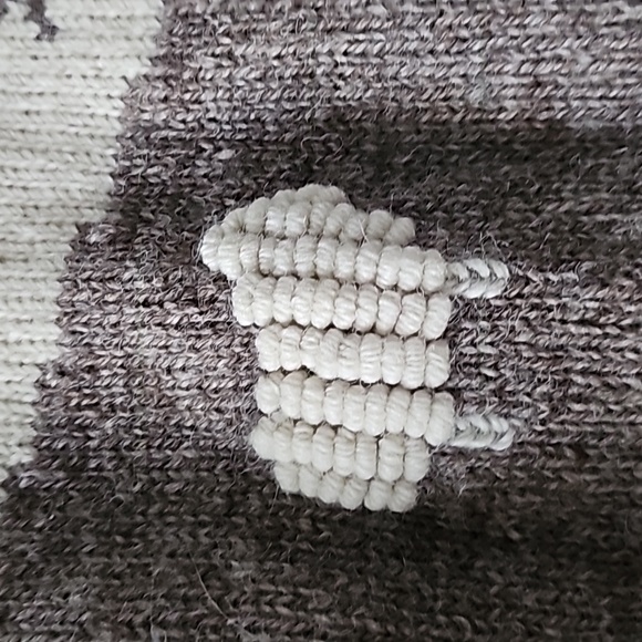 Vintage Aran wool handknit Rapaki Mahana sweater, made in New Zealand - Picture 4 of 15